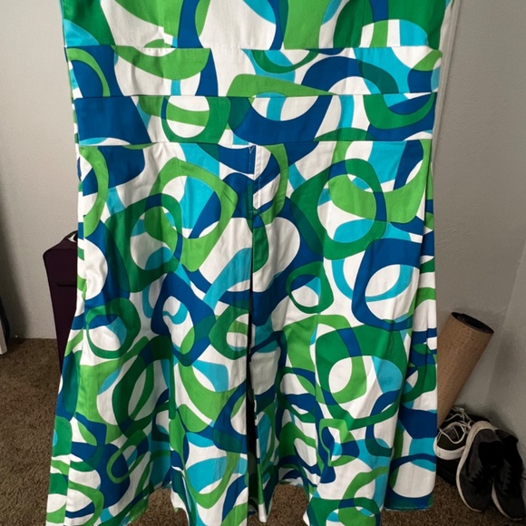Spense Mid Length Multi Color Dress Size 10 - Picture 8 of 11